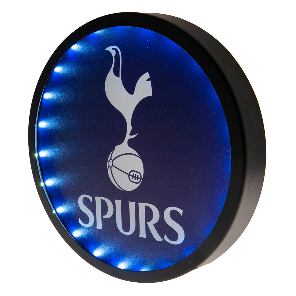 Tottenham Hotspur FC Metal LED Logo Sign - Shop Lighting At Gift Moments - 2