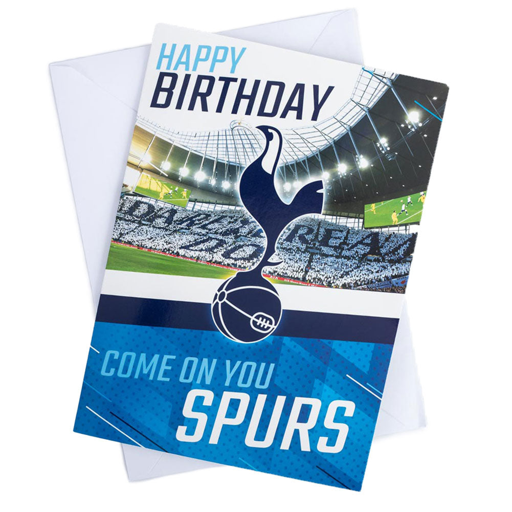 Tottenham Hotspur FC Musical Birthday Card - Shop Greeting Cards At Gift Moments - 1