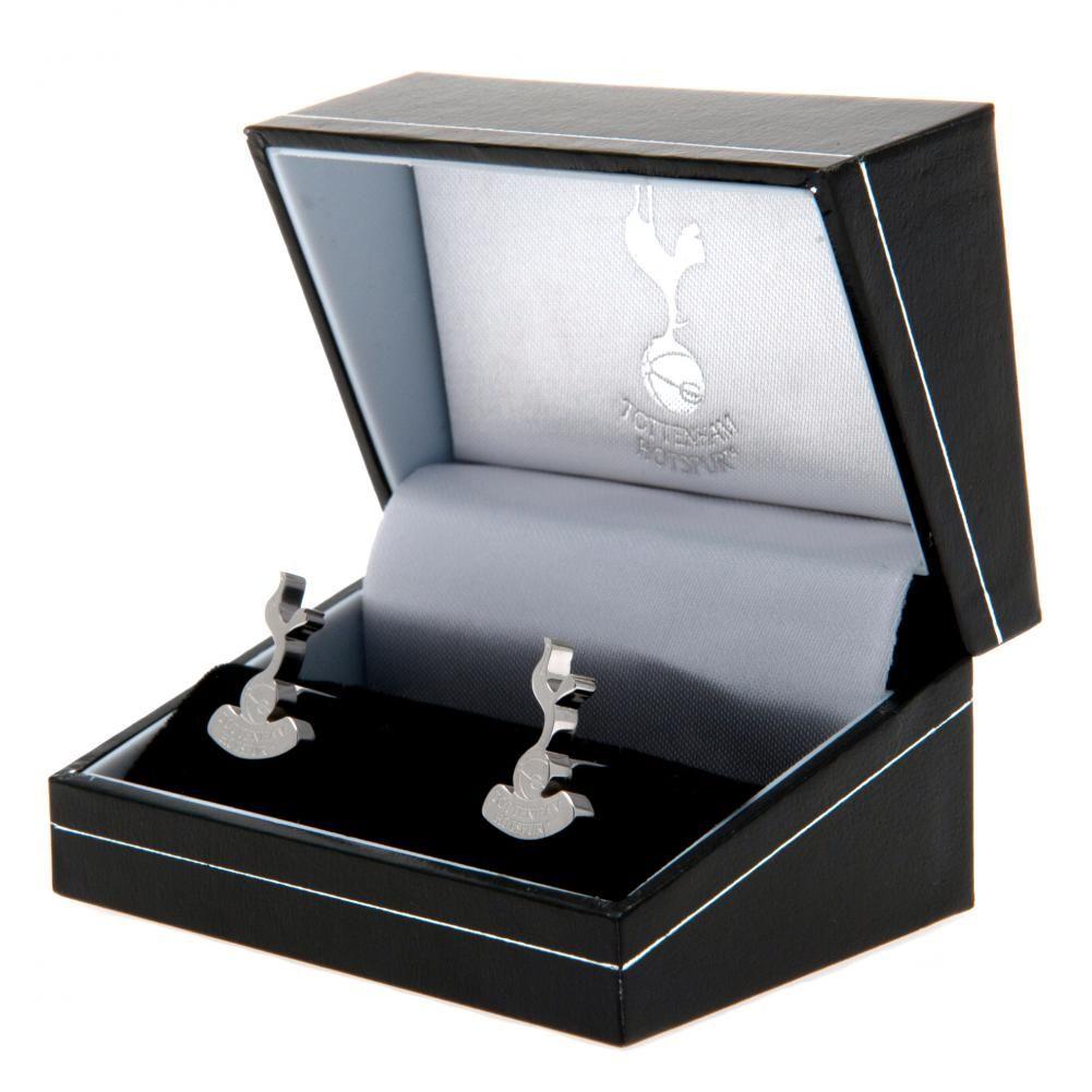 Tottenham Hotspur FC Stainless Steel Formed Cufflinks: 1 - Cufflinks & Tie Slides By Tottenham Hotspur