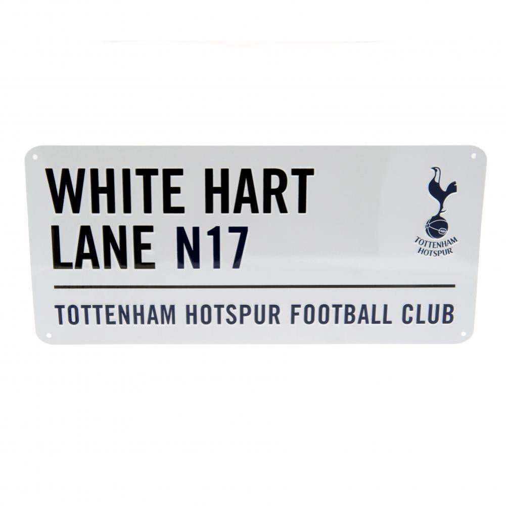 Tottenham Hotspur FC White Street Sign: 1 - Signs & Plaques By Tottenham Hotspur