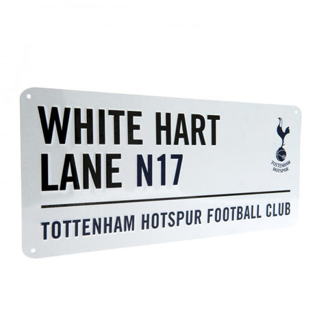 Tottenham Hotspur FC White Street Sign: 2 - Signs & Plaques By Tottenham Hotspur