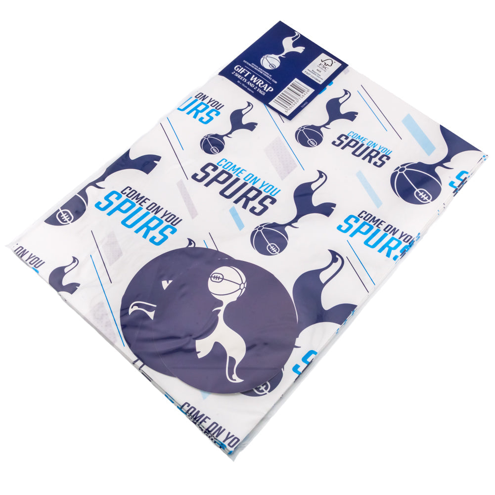 Tottenham Hotspur FC Text Gift Wrap: 5 - Gift Wrap & Bags By Tottenham Hotspur