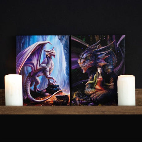 Treasure Trove Canvas Plaque by Anne Stokes: 5 - Wall Art By Gift Moments
