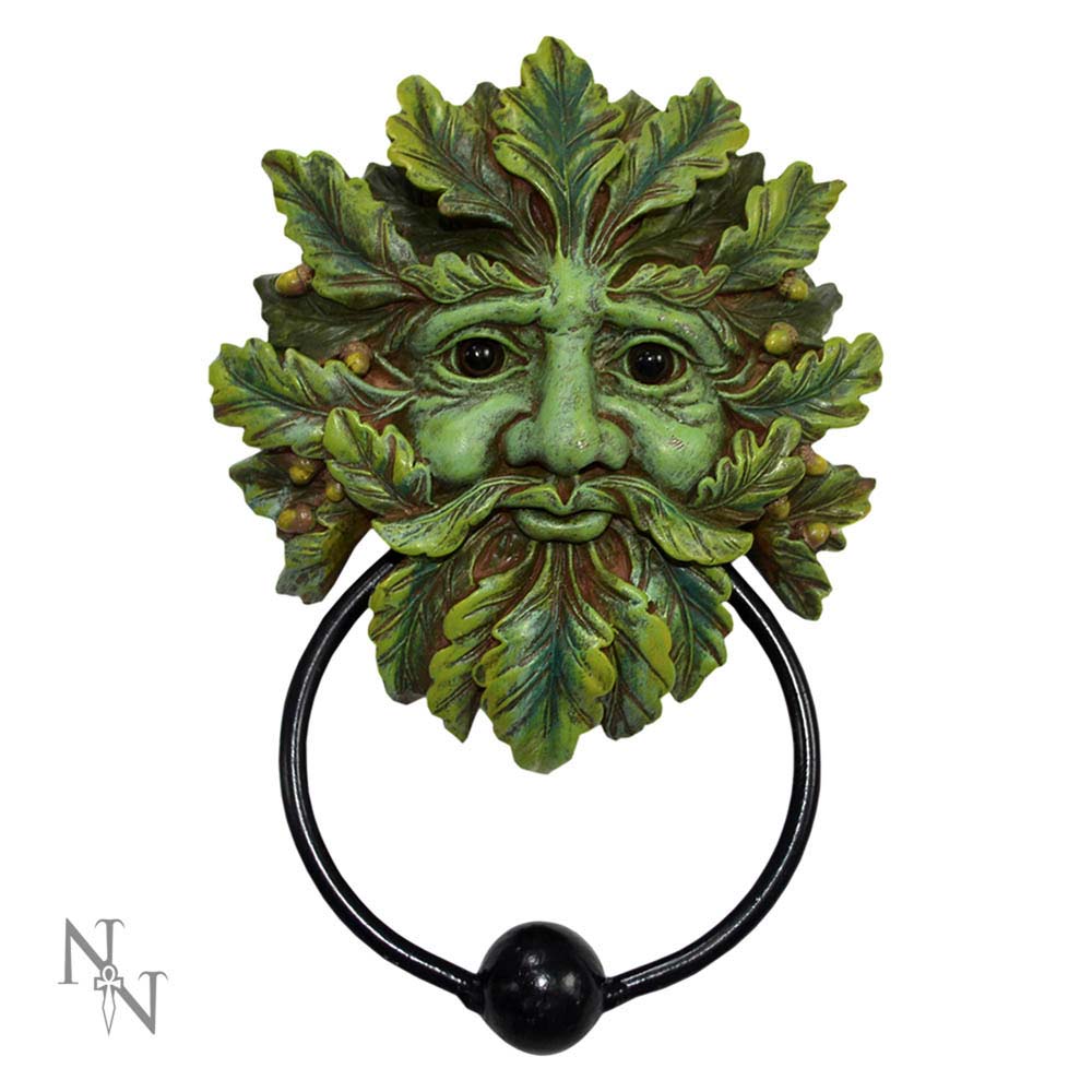 Tree Spirit Green Man Door Knocker: 2 - Door Knockers By Gift Moments