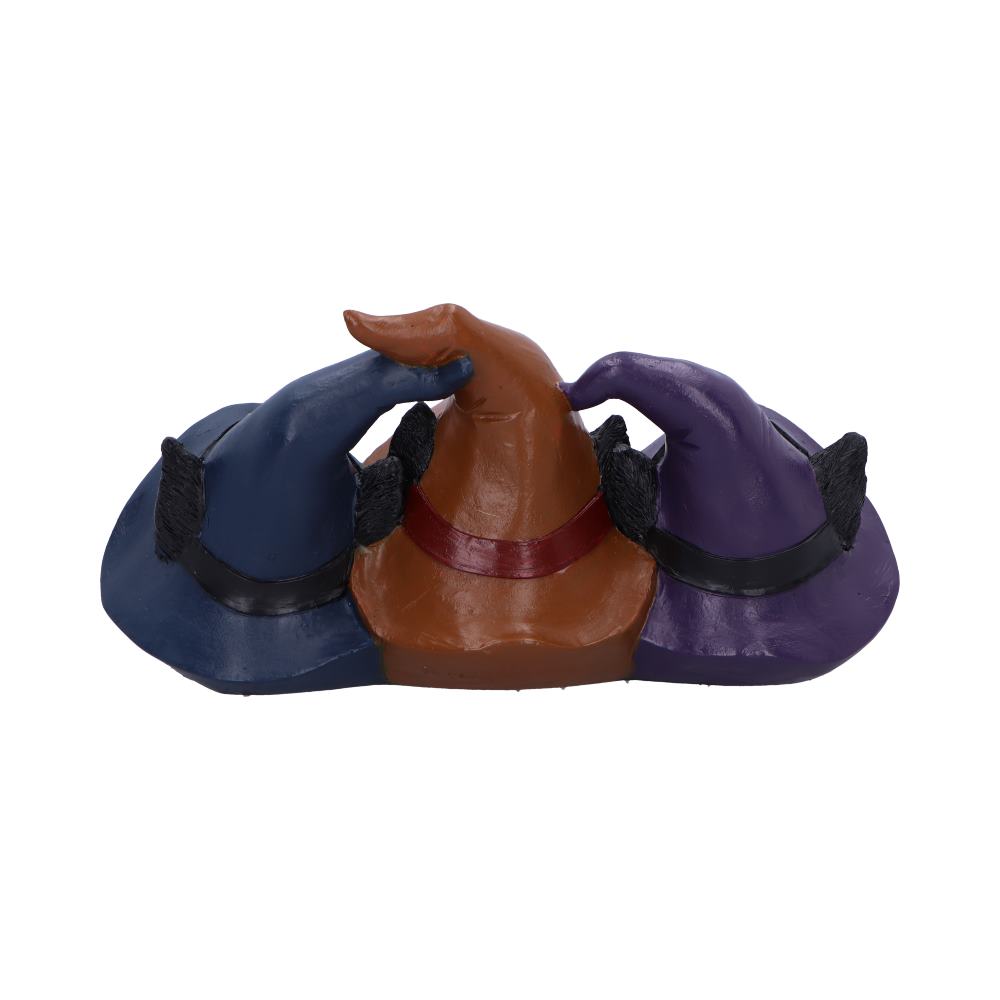 Trio of Mischief Witches Cats Figurine: 4 - Figurines Medium (15-29cm) By NN Designs
