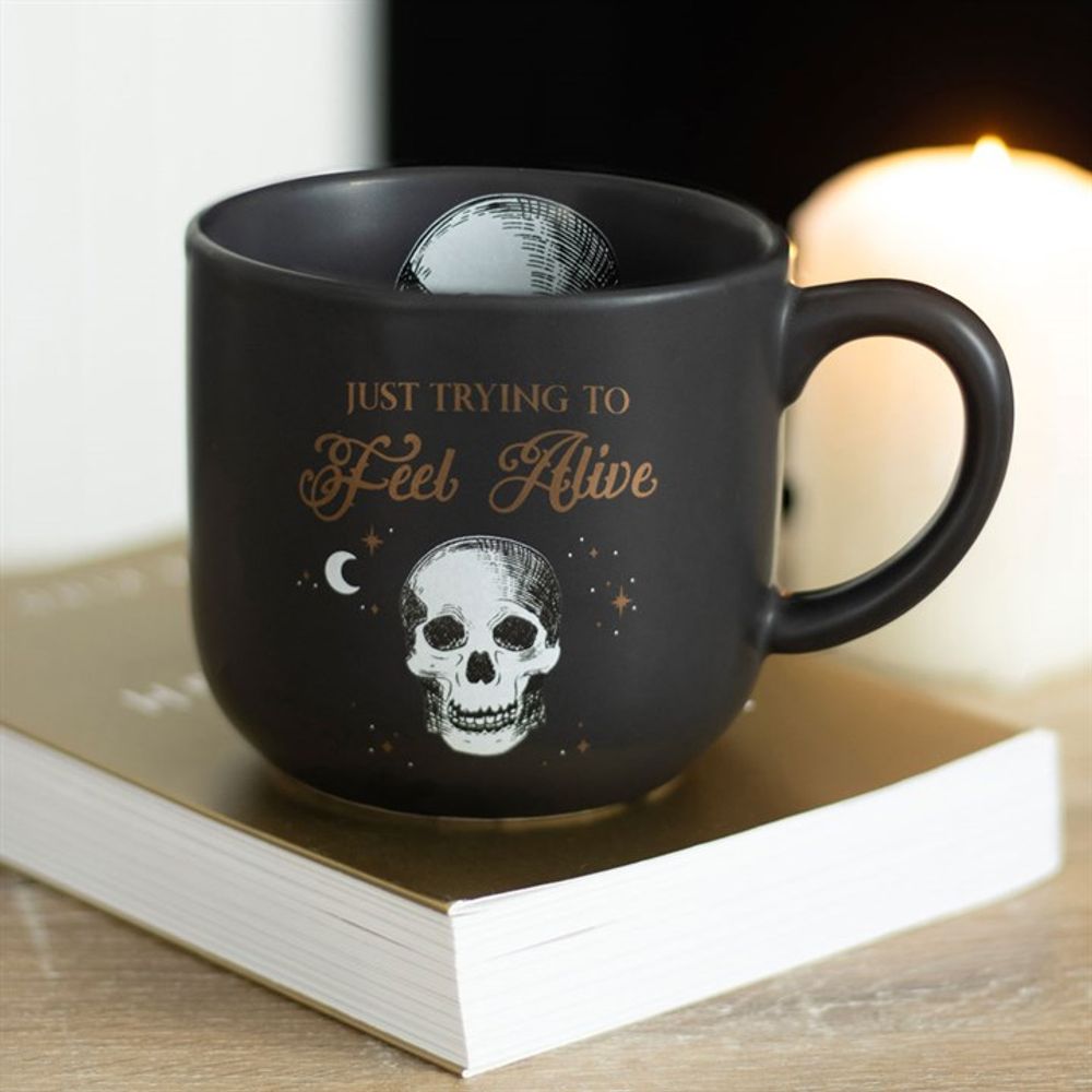 Trying To Feel Alive Mug: 1 - Mugs By Gift Moments