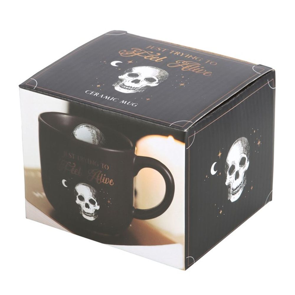 Trying To Feel Alive Mug: 5 - Mugs By Gift Moments