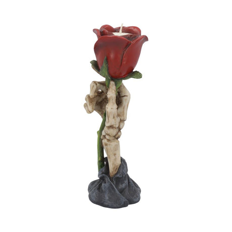 Eternal Flame Romantic Skeleton Hand Tealight Holder 20.5cm - Shop Candles & Holders At Gift Moments - 2