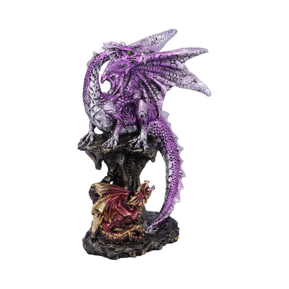 Hatchling Protection Dragon and Dragonling Parental Figurine