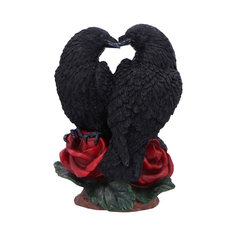 Raven Romance Decorative Resin Figurine