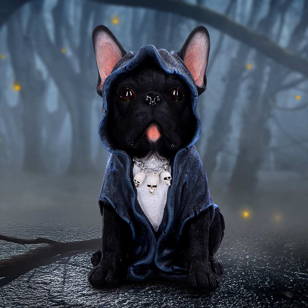 Grim Reaper Dog Figurine 27.5cm - Shop Figurines Medium (15-29cm) At Gift Moments - 1