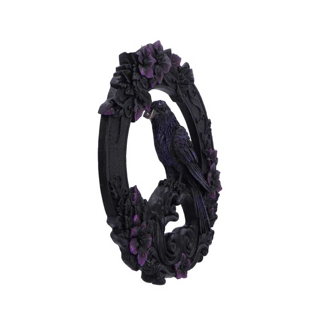 Watcher of the Veil Raven Wall Hanger - Shop Wall Hanging Sculptures At Gift Moments - 5