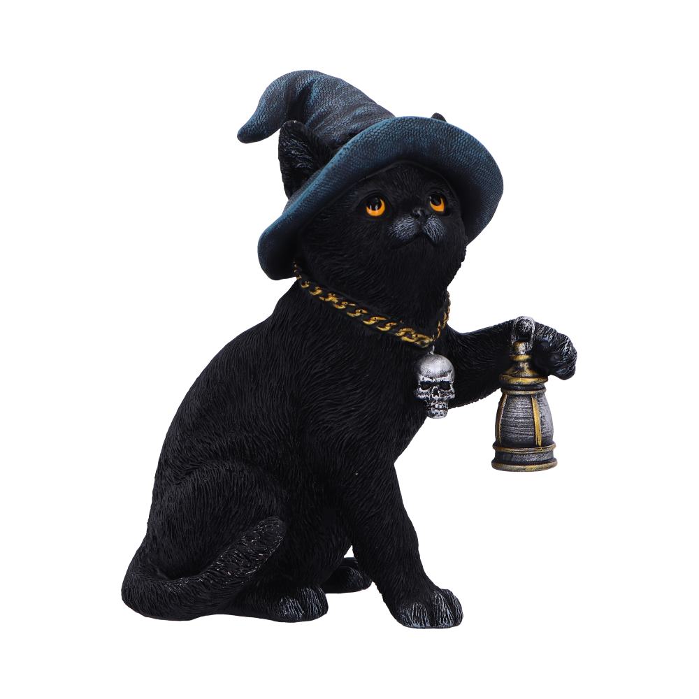 Witch Cat Lantern Figurine - Shop Figurines Medium (15-29cm) At Gift Moments - 2