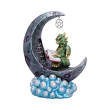 Moonbound Scholar LED Dragon Figurine 21.2cm