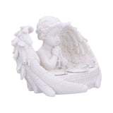 Prayers to Heaven Cherub Tea Light Holder 14.5cm
