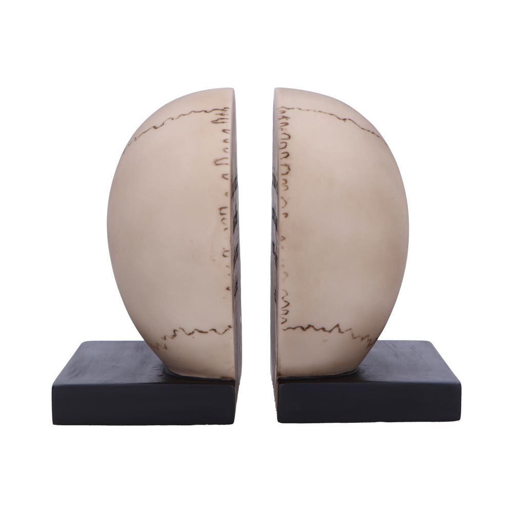 Final Chapter Skull Bookends 13.5cm