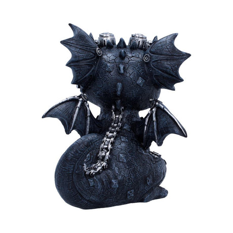 Coglet Black Steampunk Dragon 17.7cm - Shop Figurines Medium (15-29cm) At Gift Moments - 4