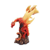 Vermilion Inferno Dragon Figurine 22.5cm - Shop Figurines Medium (15-29cm) At Gift Moments - 3