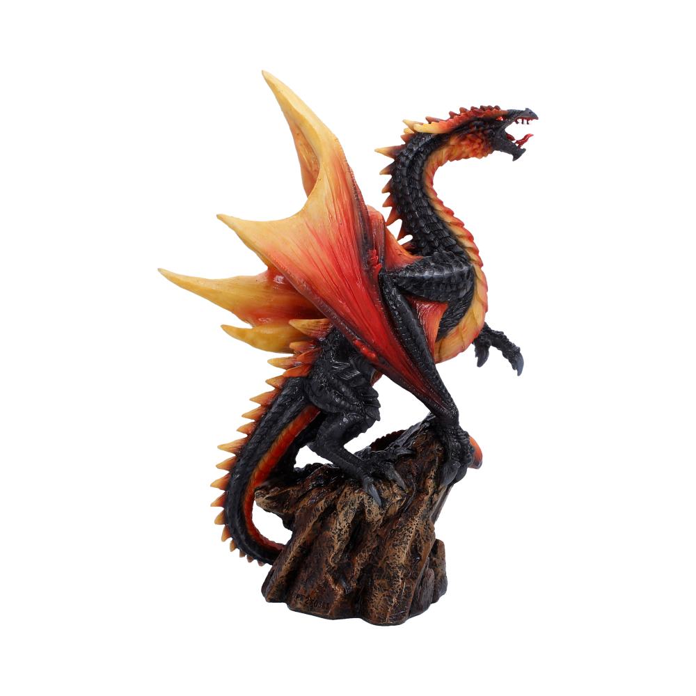 Obsidian Inferno Dragon Figurine 23.7cm - Shop Figurines Medium (15-29cm) At Gift Moments - 4