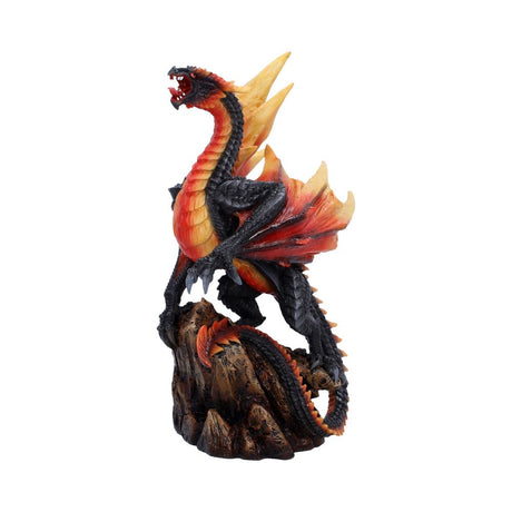 Obsidian Inferno Dragon Figurine 23.7cm - Shop Figurines Medium (15-29cm) At Gift Moments - 5