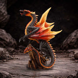 Obsidian Inferno Dragon Figurine 23.7cm - Shop Figurines Medium (15-29cm) At Gift Moments - 1