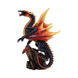 Obsidian Inferno Dragon Figurine 23.7cm - Shop Figurines Medium (15-29cm) At Gift Moments - 2