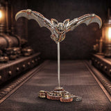 Steampunk Bat Figurine on Plinth 32.2cm - Shop Figurines Large (30-50cm) At Gift Moments - 1