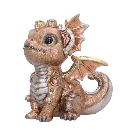 Coglet Gold Steampunk Dragon 17.5cm - Shop Figurines Medium (15-29cm) At Gift Moments - 3