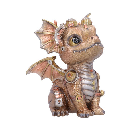 Coglet Gold Steampunk Dragon 17.5cm - Shop Figurines Medium (15-29cm) At Gift Moments - 5