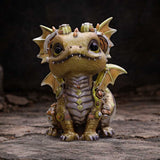 Coglet Gold Steampunk Dragon 17.5cm - Shop Figurines Medium (15-29cm) At Gift Moments - 1