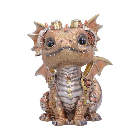 Coglet Gold Steampunk Dragon 17.5cm - Shop Figurines Medium (15-29cm) At Gift Moments - 2