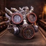 Steampunk Masked Sentinel 14cm - Shop Figurines Medium (15-29cm) At Gift Moments - 1