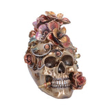 Clockwork Bloom Steampunk Skull 16cm - Shop Figurines Medium (15-29cm) At Gift Moments - 2