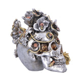 Clockwork Bloom Steampunk Skull 16cm - Shop Figurines Medium (15-29cm) At Gift Moments - 5