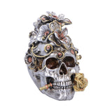 Clockwork Bloom Steampunk Skull 16cm - Shop Figurines Medium (15-29cm) At Gift Moments - 2