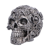 Gilded Memento Gothic Skull Figurine 12.2cm - Shop Figurines Medium (15-29cm) At Gift Moments - 3