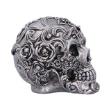 Gilded Memento Gothic Skull Figurine 12.2cm - Shop Figurines Medium (15-29cm) At Gift Moments - 5