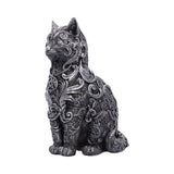 Hexbound Familiar Silver Cat Figurine 23cm - Shop Figurines Medium (15-29cm) At Gift Moments - 3
