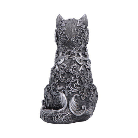 Hexbound Familiar Silver Cat Figurine 23cm - Shop Figurines Medium (15-29cm) At Gift Moments - 4