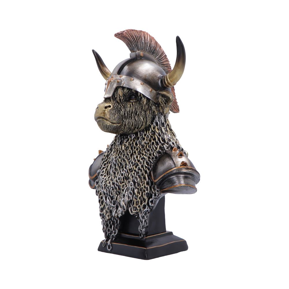 Gold Highland Cow Guard 26.7cm - Shop Figurines Medium (15-29cm) At Gift Moments - 3
