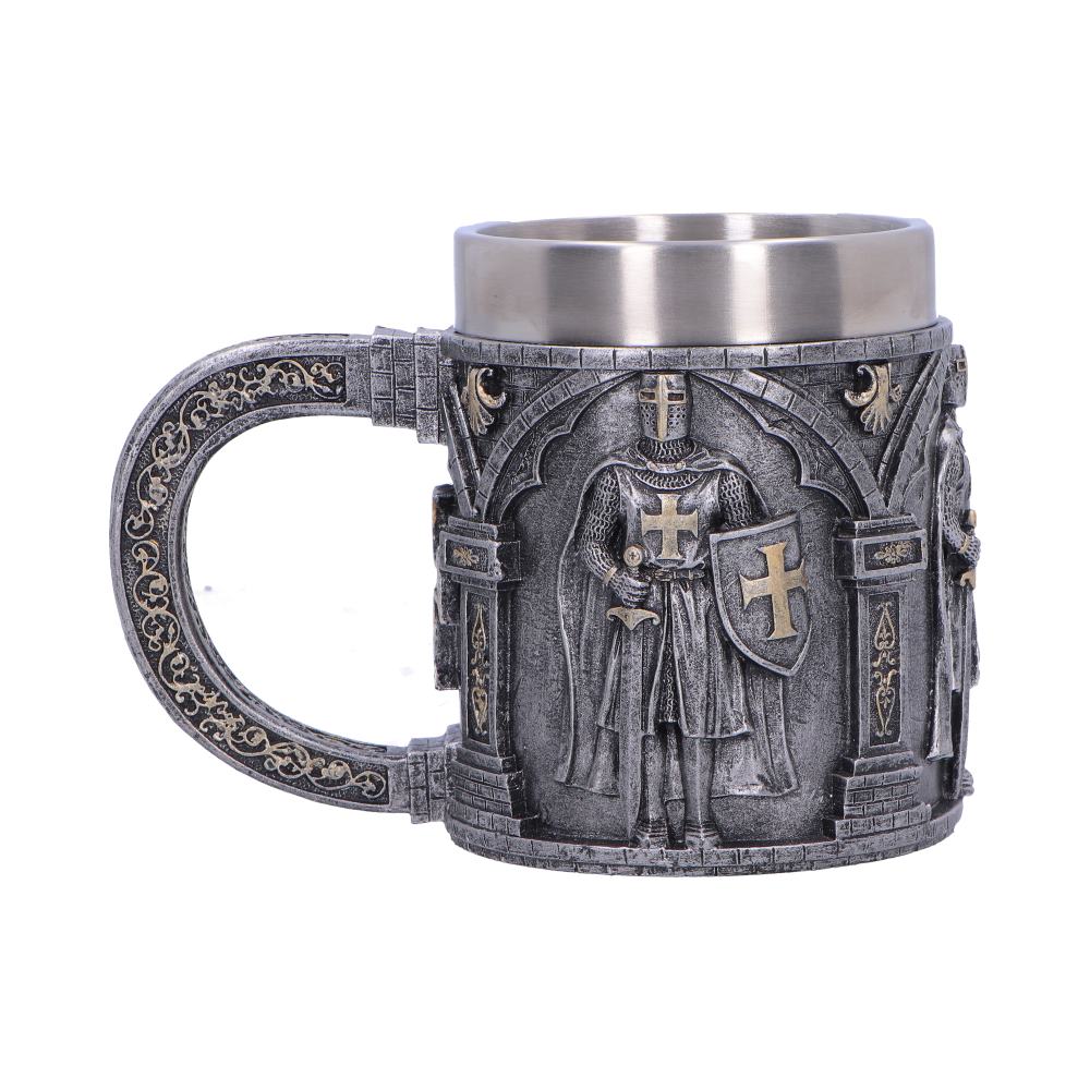 Silver Knight Tankard 11.3cm - Shop Tankards At Gift Moments - 4