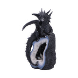 Black Dragon on Geode Figurine 20.8cm - Shop Figurines Medium (15-29cm) At Gift Moments - 3