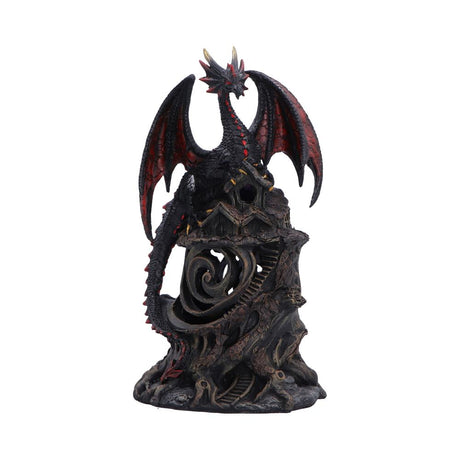 Light-up Red and Black Dragon Hollow Figurine 23.5cm - Shop Figurines Medium (15-29cm) At Gift Moments - 3
