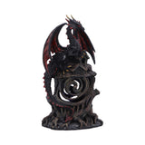 Light-up Red and Black Dragon Hollow Figurine 23.5cm - Shop Figurines Medium (15-29cm) At Gift Moments - 2