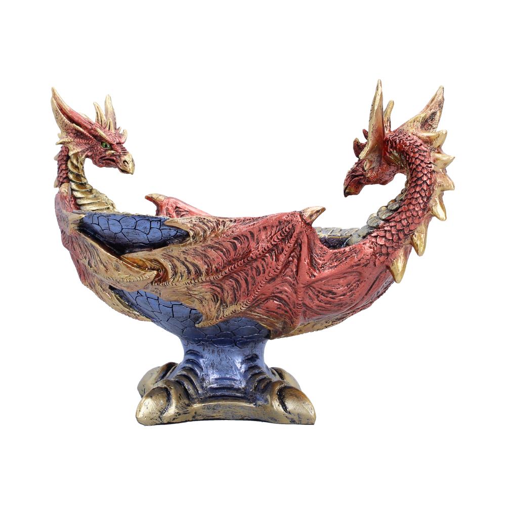 Scaled Red Dragon Bowl 18.7cm - Shop Figurines Medium (15-29cm) At Gift Moments - 3