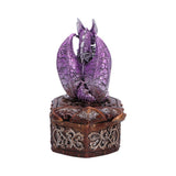 Purple Dragon on Shield Box 13.8cm - Shop Boxes At Gift Moments - 4