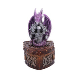 Purple Dragon on Shield Box 13.8cm - Shop Boxes At Gift Moments - 2