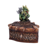 Green Dragon on Shield Box 10.5cm - Shop Boxes At Gift Moments - 5