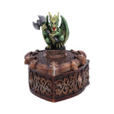 Green Dragon on Shield Box 10.5cm - Shop Boxes At Gift Moments - 2