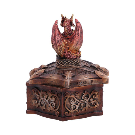 Red Dragon on Shield Box 10.5cm - Shop Boxes At Gift Moments - 4